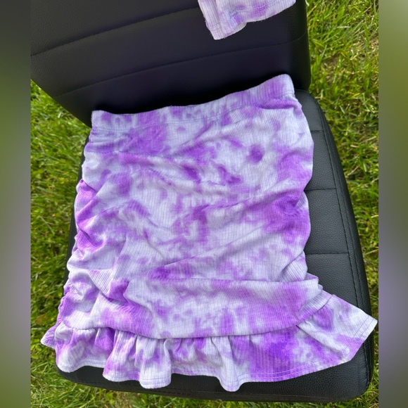 ONE BY ONE Tie-dye skirt set - Picture 4 of 6